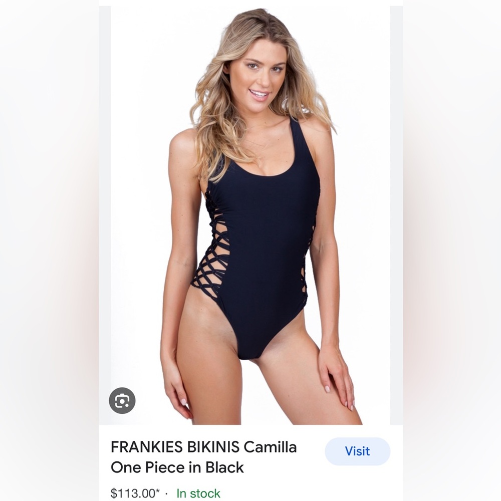 Frankie’s Bikinis Camilla One Piece - Picture 3 of 3